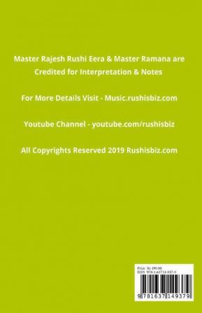 Best 51 Hindi Songs (Ver 1.0) – Part 2 - Western (ABCD) Format: RUSHISBIZ PIANO NOTES - (Video Links+Notes+Scales+Index) - MEDIUM SIZE (6X9 BOOK)