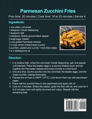 Mediterranean Air Fryer Cookbook: Easy and Delicious Mediterranean Recipes with Complete Guide to Master Your Air Fryer on A Budget