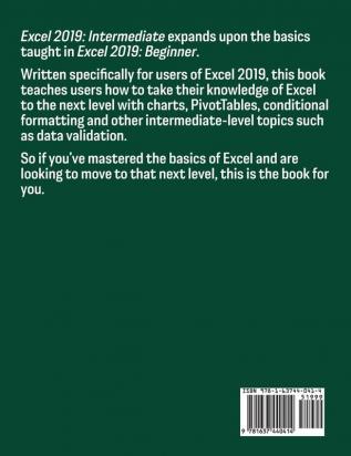 Excel 2019 Intermediate (Excel Essentials 2019)