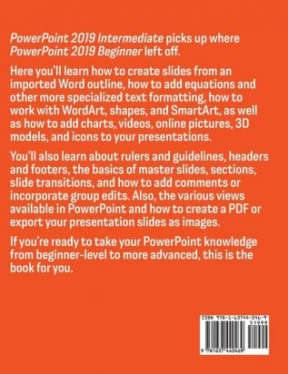 PowerPoint 2019 Intermediate (PowerPoint Essentials 2019)