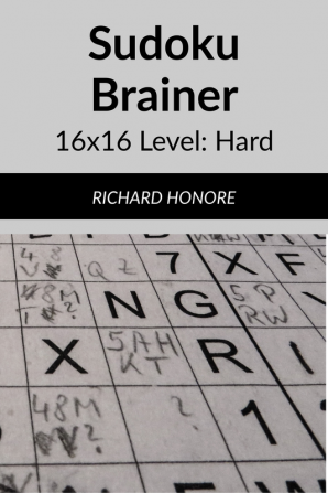 Sudoku Brainer 16x16 Level: Hard