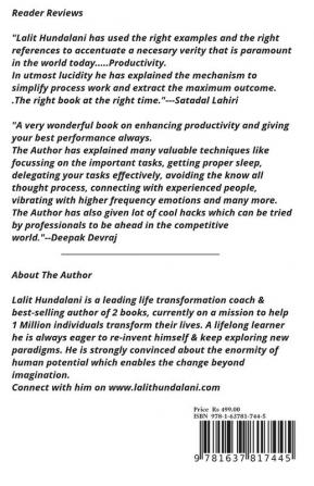 Hacking The Productivity : Break The Myths &amp; Learn The Tricks. Practical Hacks to Boost Productivity for Working Professionals Business owners and Students.