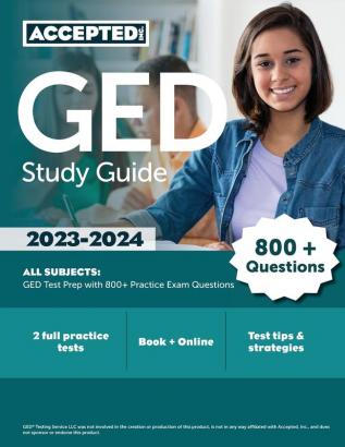 GED Study Guide 2023-2024 All Subjects