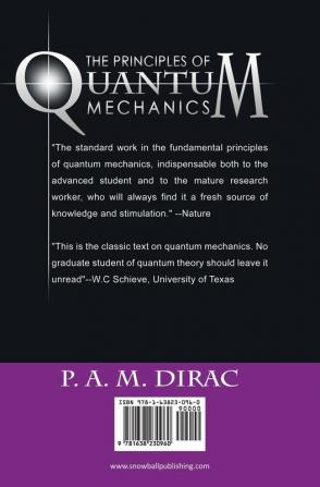 The Principles of Quantum Mechanics