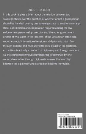 Law Relating To The Extradition : An Analatical Study In The Special Reference To India
