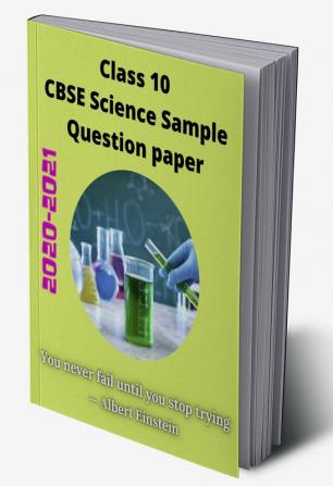 Class X CBSE Science Sample Question Paper