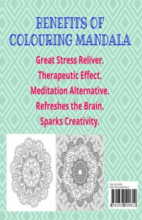 Mandala : Coloring Book For Adult