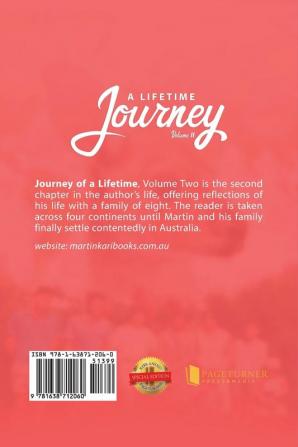 A Lifetime Journey: Volume 2