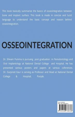 OSSEOINTEGRATION : BONE-IMPLANT INTERFACE