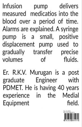 INFUSION PUMP &amp; SYRINGE DRIVER