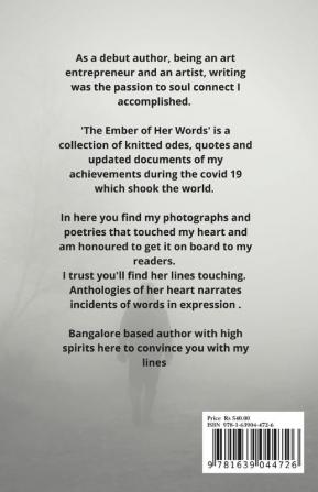 The Ember Of Her Words : Anthologies of a heart | Her lines to read