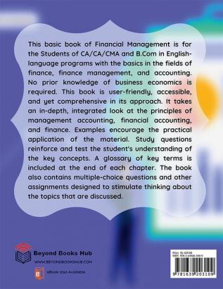 ALL ABOUT FINANCIAL MANAGEMENT : Financial Management book for CA/MCOM