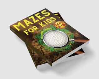 Mazes For Kids Ages 4-8 : Maze Activity Book | 4-6 6-8 | Games Puzzles and Problem-Solving for Children