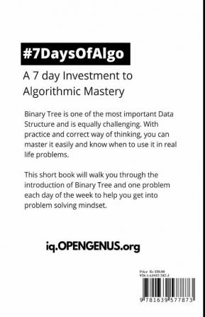 7 days with Binary Tree