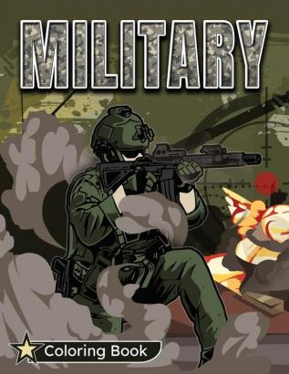 Military Coloring Book