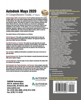 Autodesk Maya 2020: A Comprehensive Guide 12th Edition