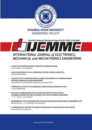 International Journal of Electronics Mechanical and Mechatronics Engineering: Ijemme: 2013 (Volume 3 No 4)