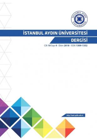 Istanbul Aydin Universitesi Dergisi: 4 (Cİlt 10 - Sayi)