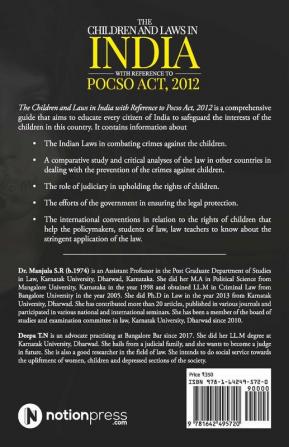 The Children And Laws In India With Reference To Pocso Act 2012