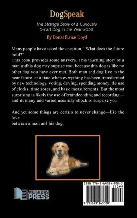 DogSpeak: The Strange Story of a Curiously Smart Dog in the Year 2038