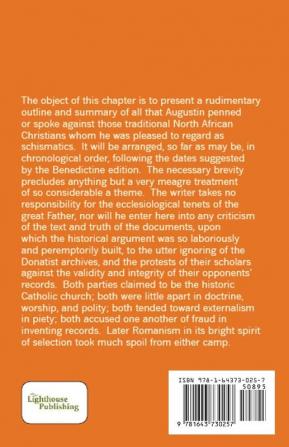 Writings in Connection with the Donatist Controversy - Introductory Essay: 16 (Lighthouse Church Fathers)