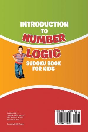 Introduction to Number Logic Sudoku Book for Kids