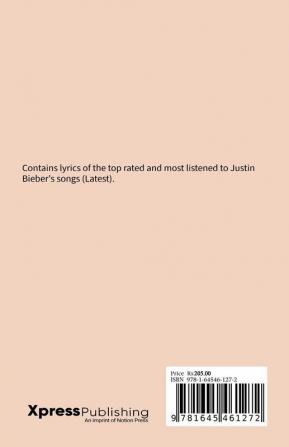 The Lyrics Book - Best Of Justin Bieber