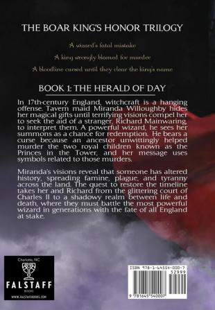 The Herald of Day: The Boar King's Honor Trilogy Book 1