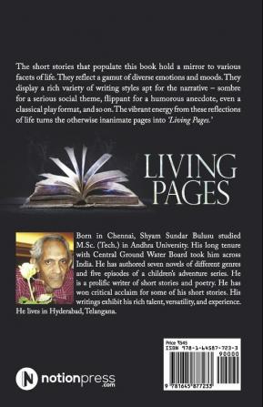 LIVING PAGES : A Collection of Short Stories - Vol. I