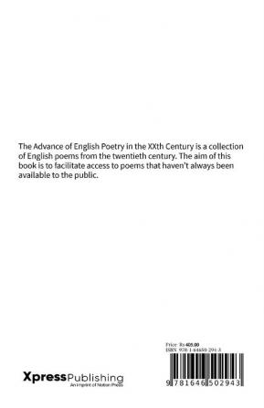 The Advance of English Poetry in the XXth Century