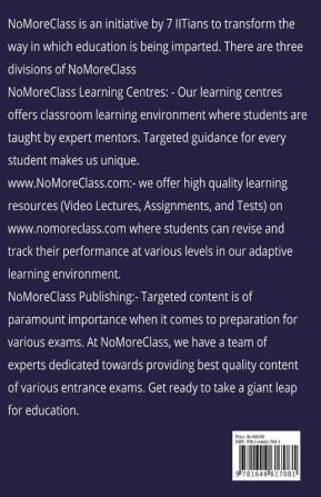 Bridge Course in Chemistry : Class XI (Part 1)