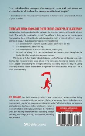 A Busy Leader's Guide for Caring Leadership