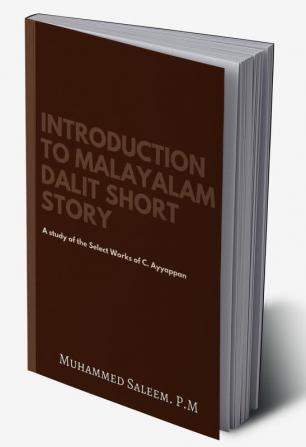 Introduction to Malayalam Dalit Short Story