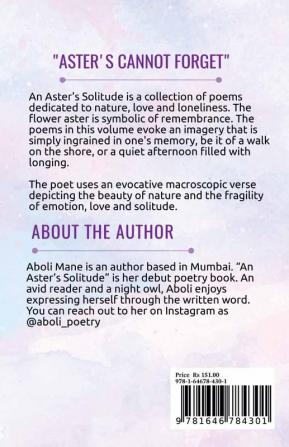 An Aster's Solitude : A Collection of Poems