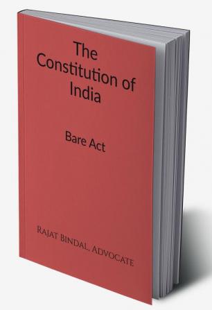 The Constitution of India : Bare Act