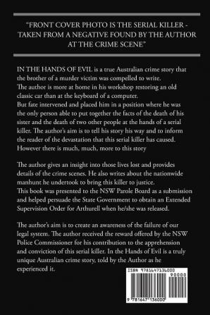 In the Hands of Evil: The true story of Venet Mulhall's life and death and the hunt for the serial killler Reginald Kenneth Arthurell also known as Regina Kaye Arthurell