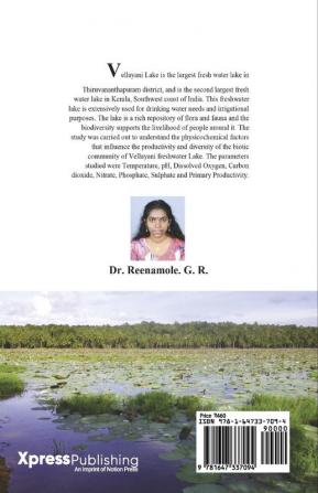 Ecological Status of Vellayani Fresh Water Lake with Special Reference to Water Quality