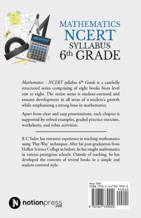 Mathematics - NCERT Syllabus 6th Grade