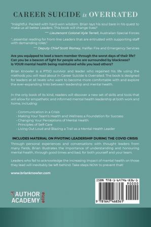 Career Suicide Is Overrated: Equipping Leaders With Mental Health Strategies For Their Teams And Themselves