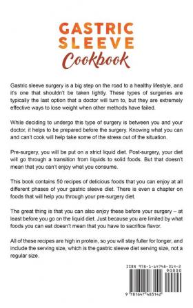 Gastric Sleeve Cookbook