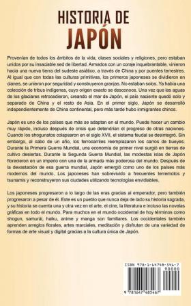 Historia de Japón: Una Fascinante Guía de la Historia Japonesa que Incluye la Guerra Genpei las Invasiones Mongolas la Batalla de Tsushima y los Bombardeos Atómicos de Hiroshima y Nagasaki