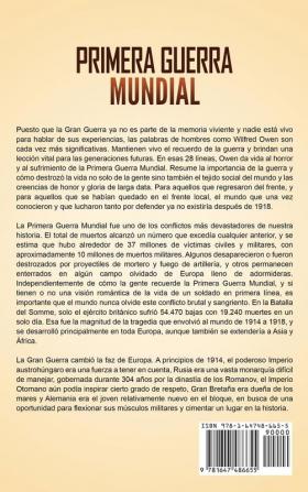 Primera guerra mundial: Una guía fascinante sobre la primera guerra mundial y cómo el tratado de Versalles de 1919 influyó en el surgimiento de la Alemania Nazi