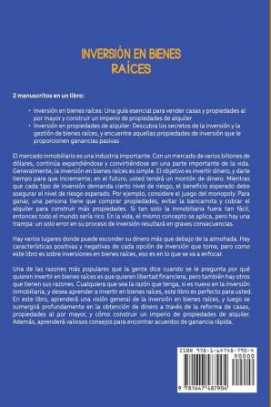 Inversión en bienes raíces: La guía definitiva para principiantes sobre cómo vender casas vender propiedades al por mayor y crear flujos de ingresos pasivos con la inversión en propiedades de alquiler