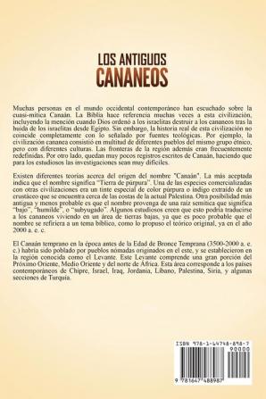 Los Antiguos Cananeos: Una Fascinante Guía de la Civilización Cananea que Dominó la Tierra de Canaán Antes de los Antiguos Israelitas