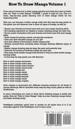 How To Draw Manga Volume 1: Your Step By Step Guide To Drawing Manga