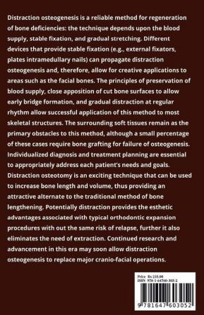 DISTRACTION OSTEOGENESIS IN MAXILLOFACIAL SURGERY : DISTRACTION OSTEOGENESIS