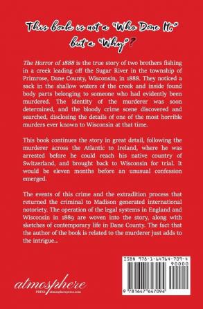 The Horror of 1888: The True Story of the Crime Escape and Capture of John Kuehni