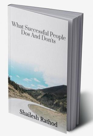 What Successful People Dos And Don'ts (color)