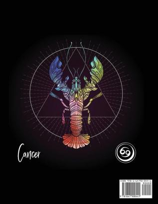 Cancer Astrology Coloring Book: Color Your Zodiac Sign