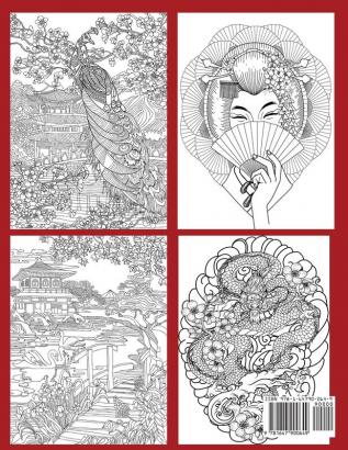 China Coloring Book: An Adult Coloring Book of Chinese Designs